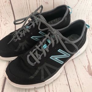 New Balance Cushion Black Teal sneakers shoes